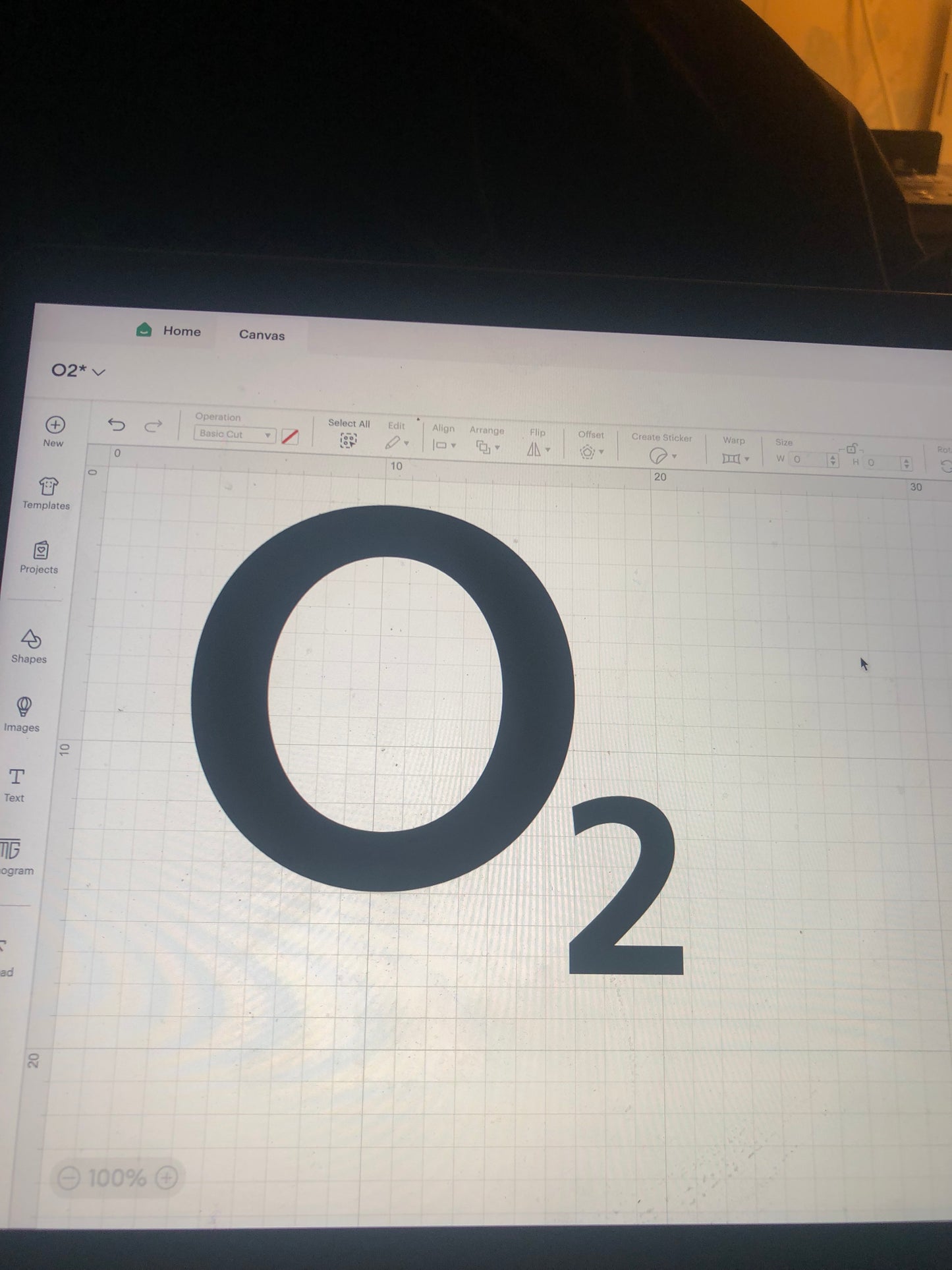 O2 Vinyl Football Shirt Sponsor Heat Transfer