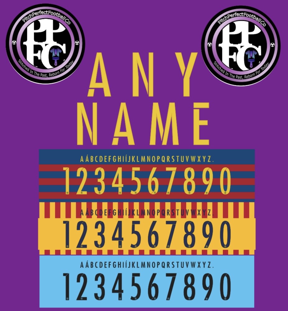 Barcelona 2015/16 Nameset choose any name number colour