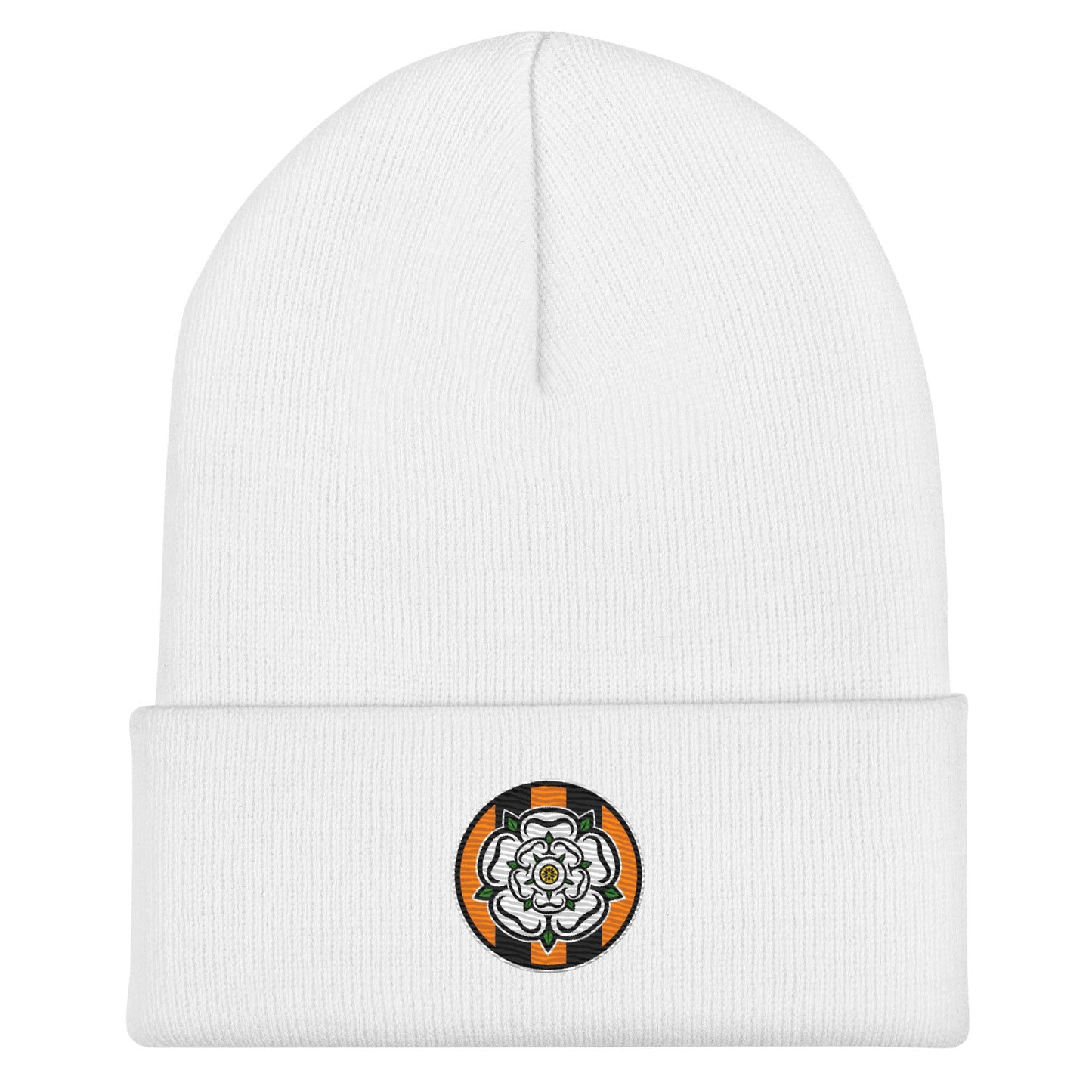Hull Themed Yorkshire Rose Inspired Cuffed Beanie