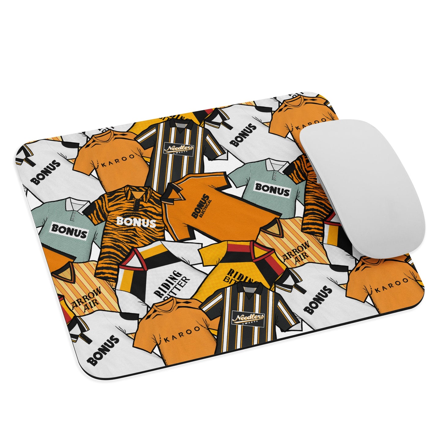 Hull Retro Shirts Football Inspired Mouse Pad