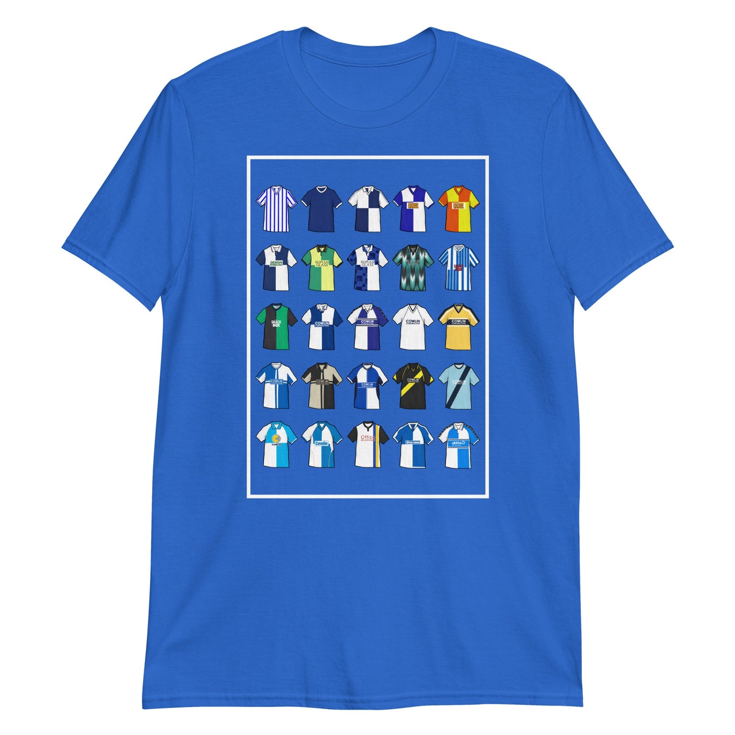 Bristol Rovers Classics Football Unisex T-Shirt