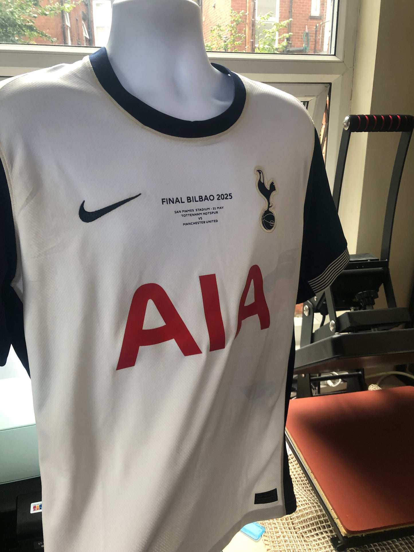 Tottenham Hotspur 2024/25 Home Shirt Winners 25 Europa League Final
