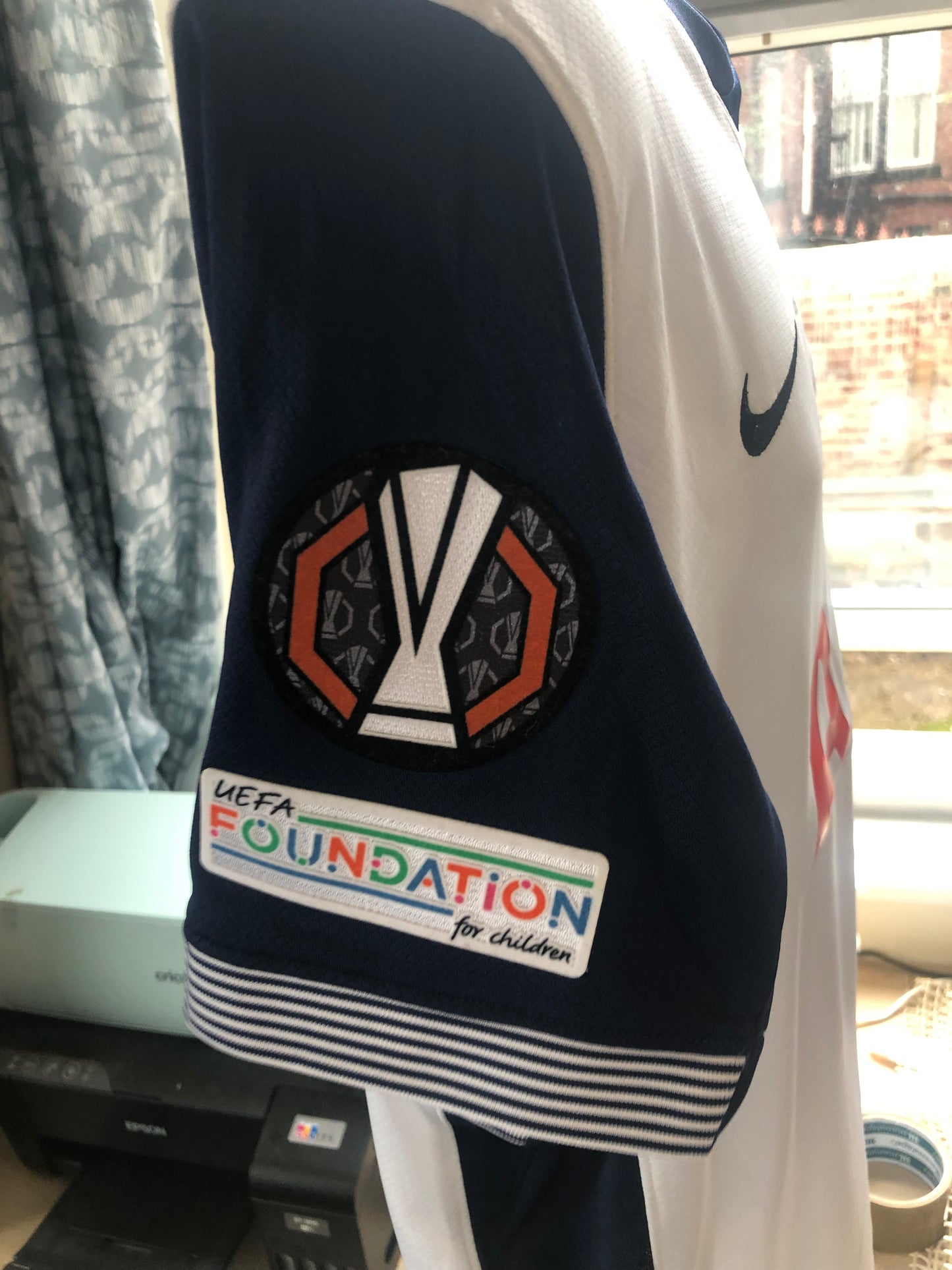 Tottenham Hotspur 2024/25 Home Shirt Winners 25 Europa League Final