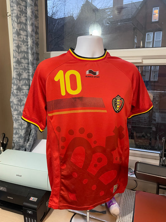 Belgium 2014 National Team Home shirt Hazard 10