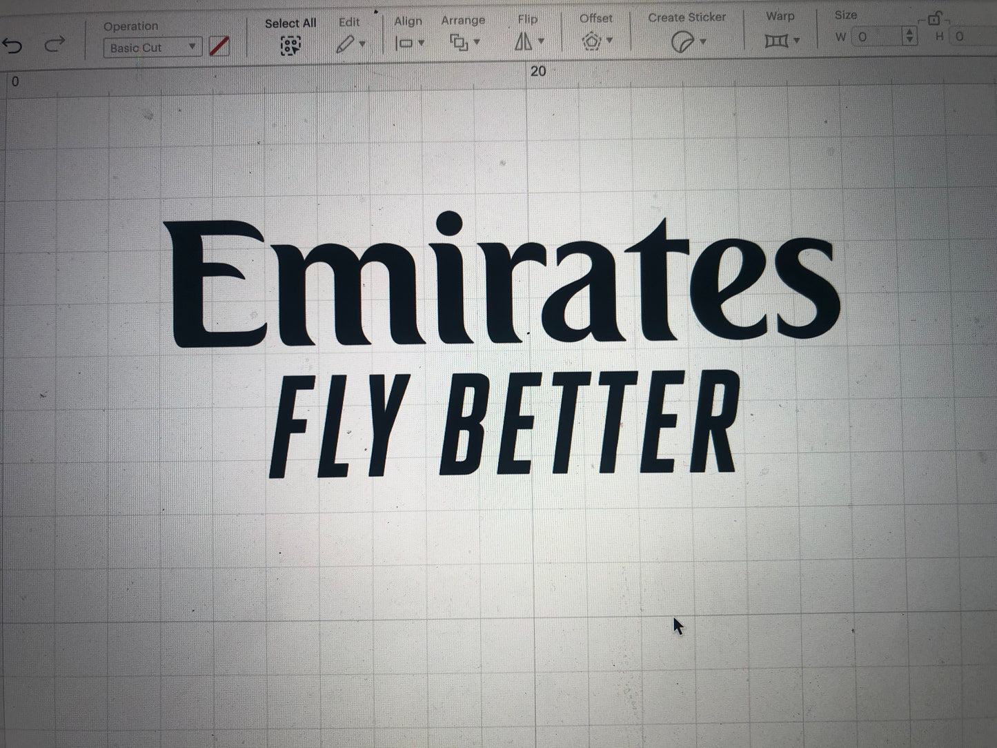 Emirates Fly Better, Heat Transfer Logo Football Shirt