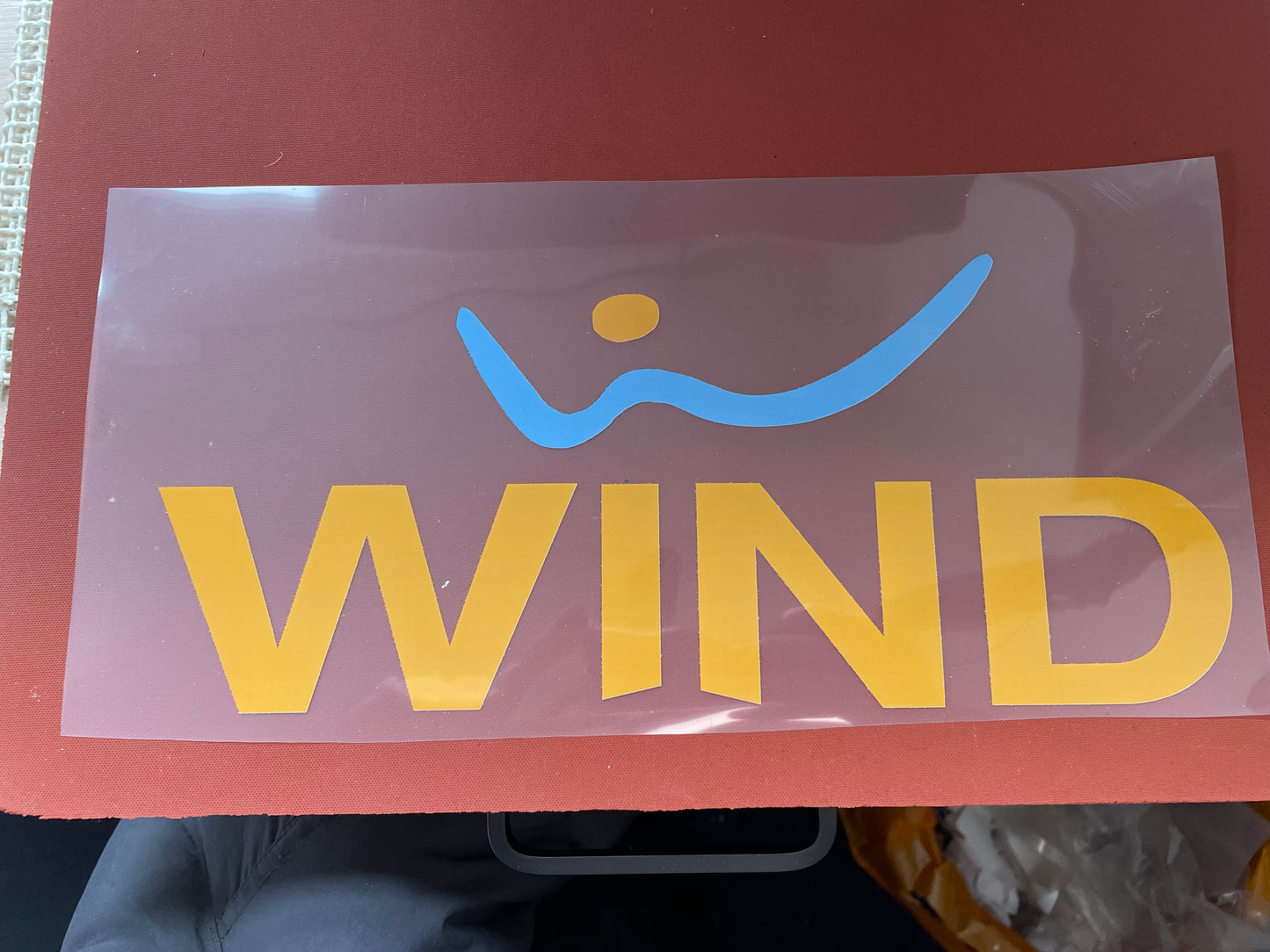 Wind Football Shirt Heat Transfer DTF Replacement Sponsor Roma