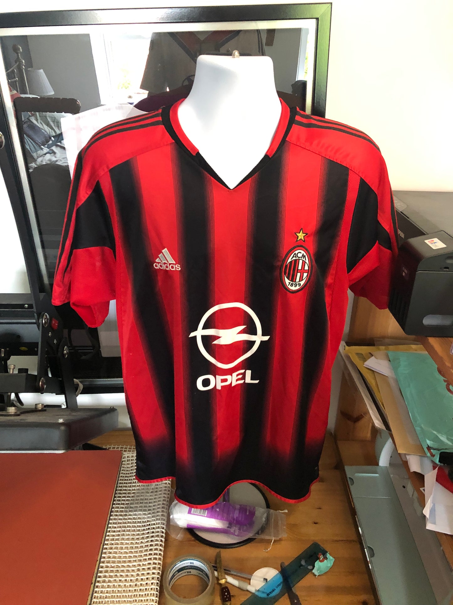 AC Milan 2004/05 Home Shirt, Kaka 22