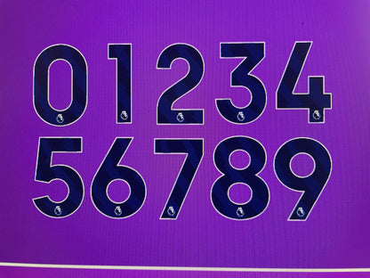 Premier league 2023-2026 Nameset, choose any name, number and colour
