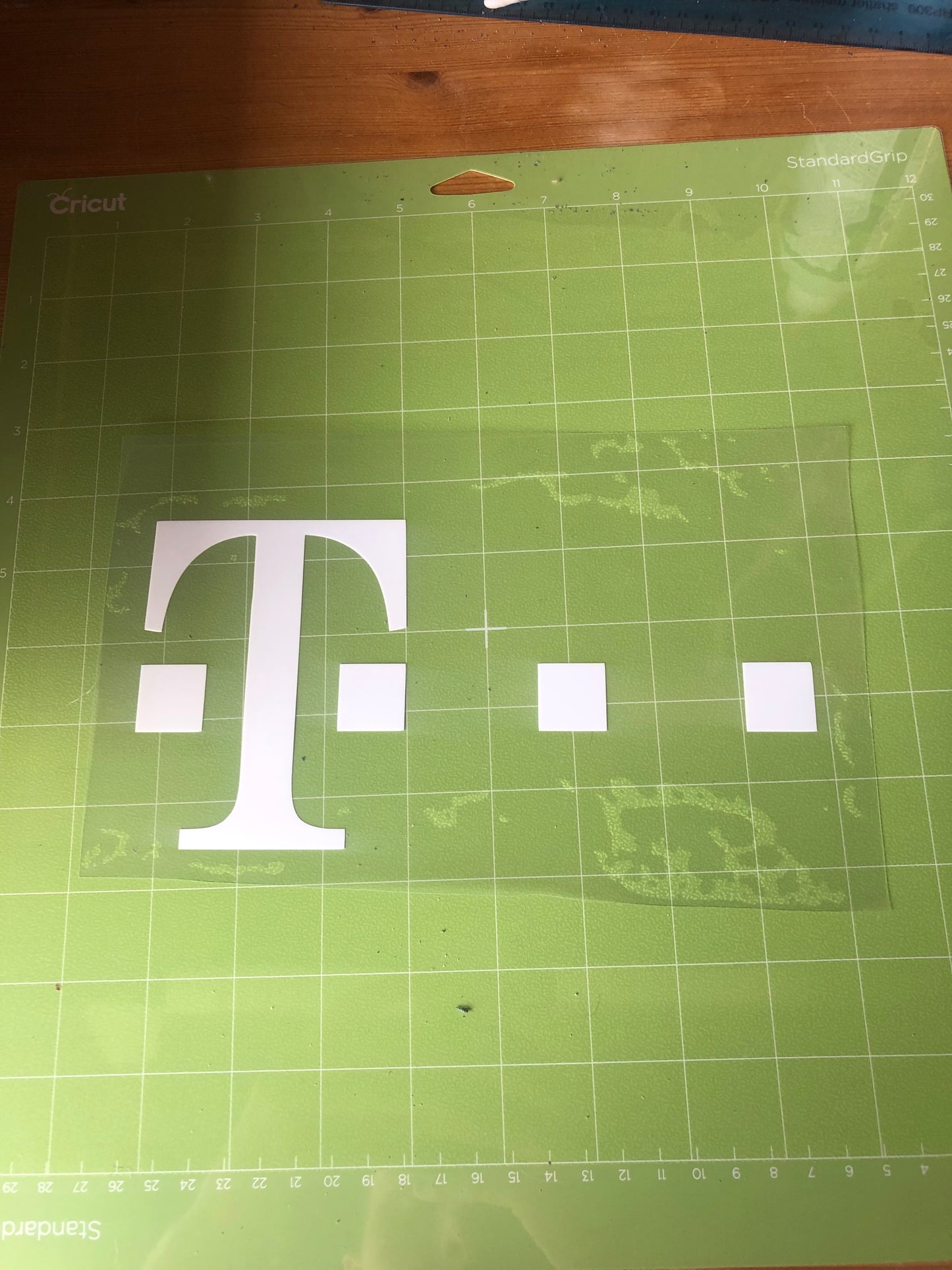 T Mobile Football Shirt Sponsor Vinyl Heat Transfer