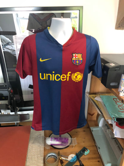Barcelona 2006/07 Home Shirt, Ronaldinho 10