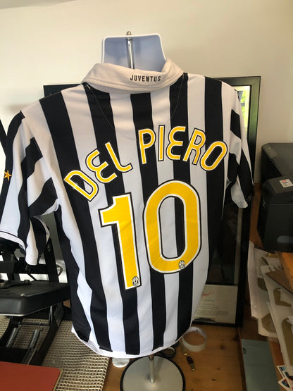 Juventus 2006/07 Home Shirt Del Piero 10