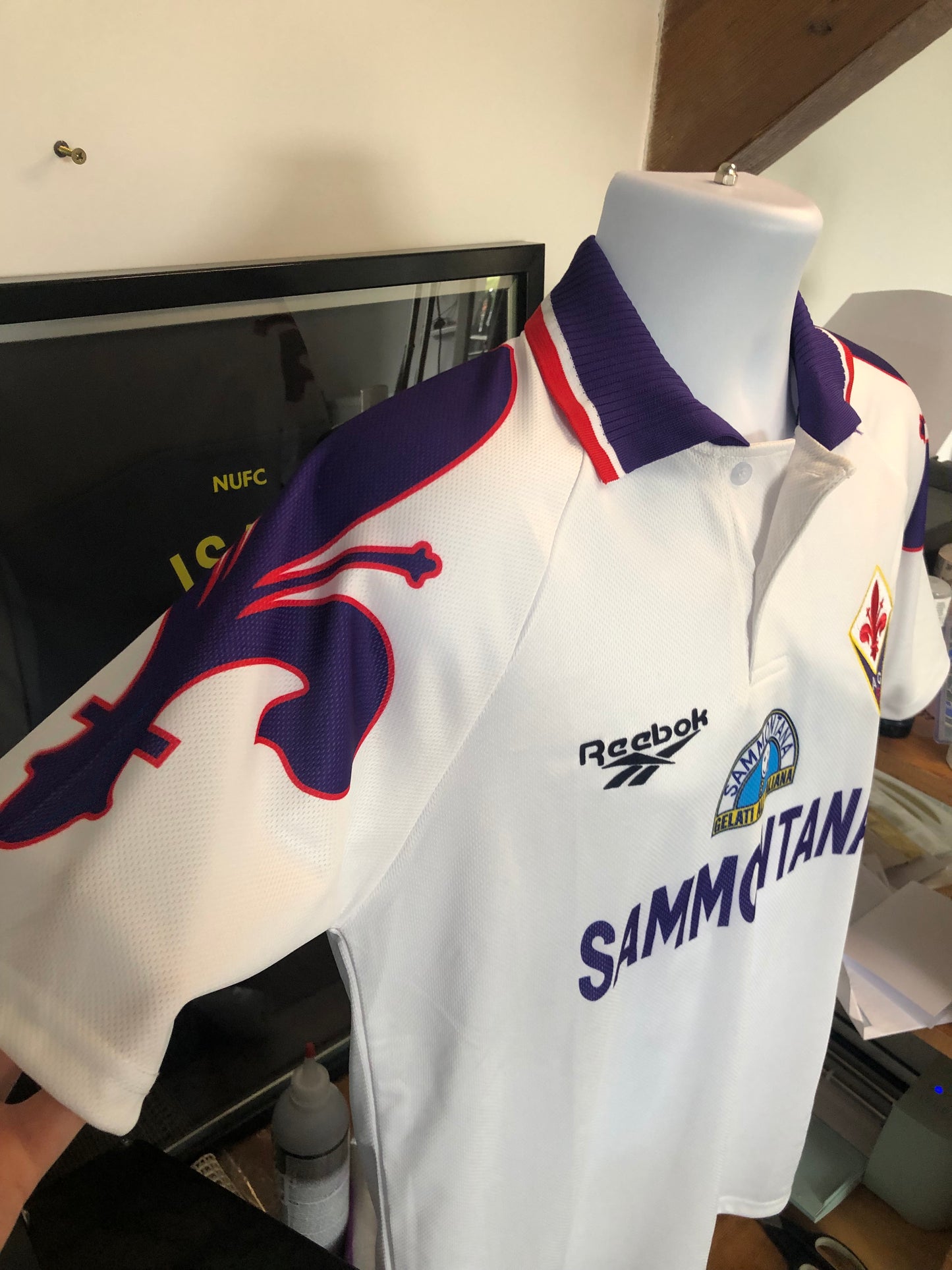 Fiorentina 1996/97 away shirt