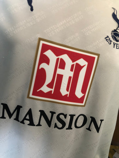 Tottenham Hotspur 2007/08 home shirt, Bale 16. 125 year anniversary shirt