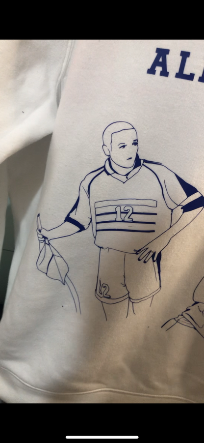 France National Team Football Sweatshirt Customised