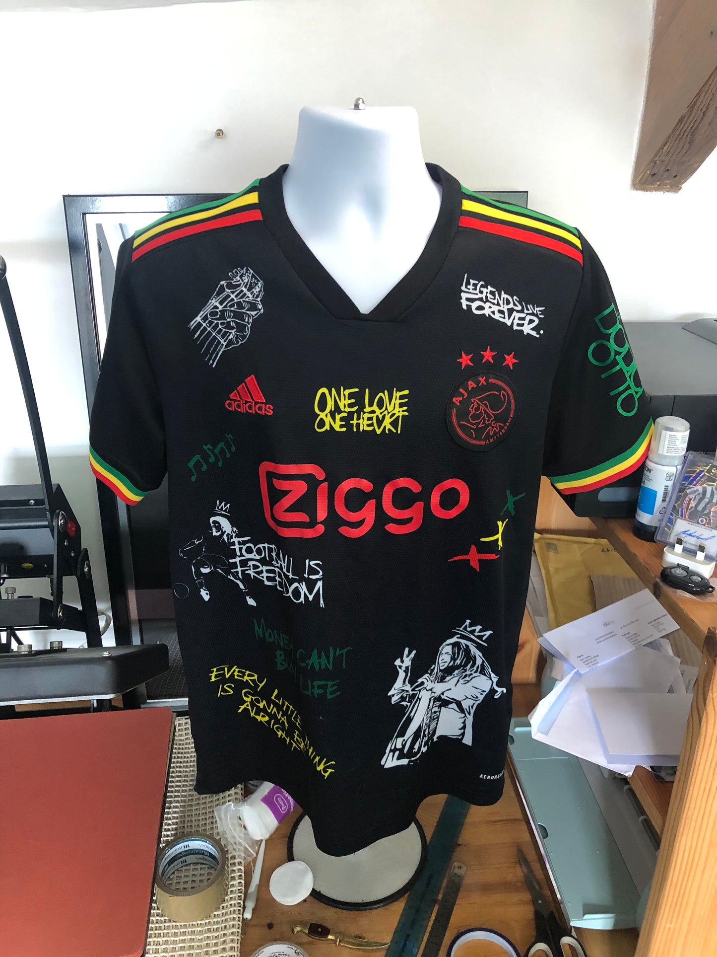 Ajax Bob Marley Special Edition Shirt