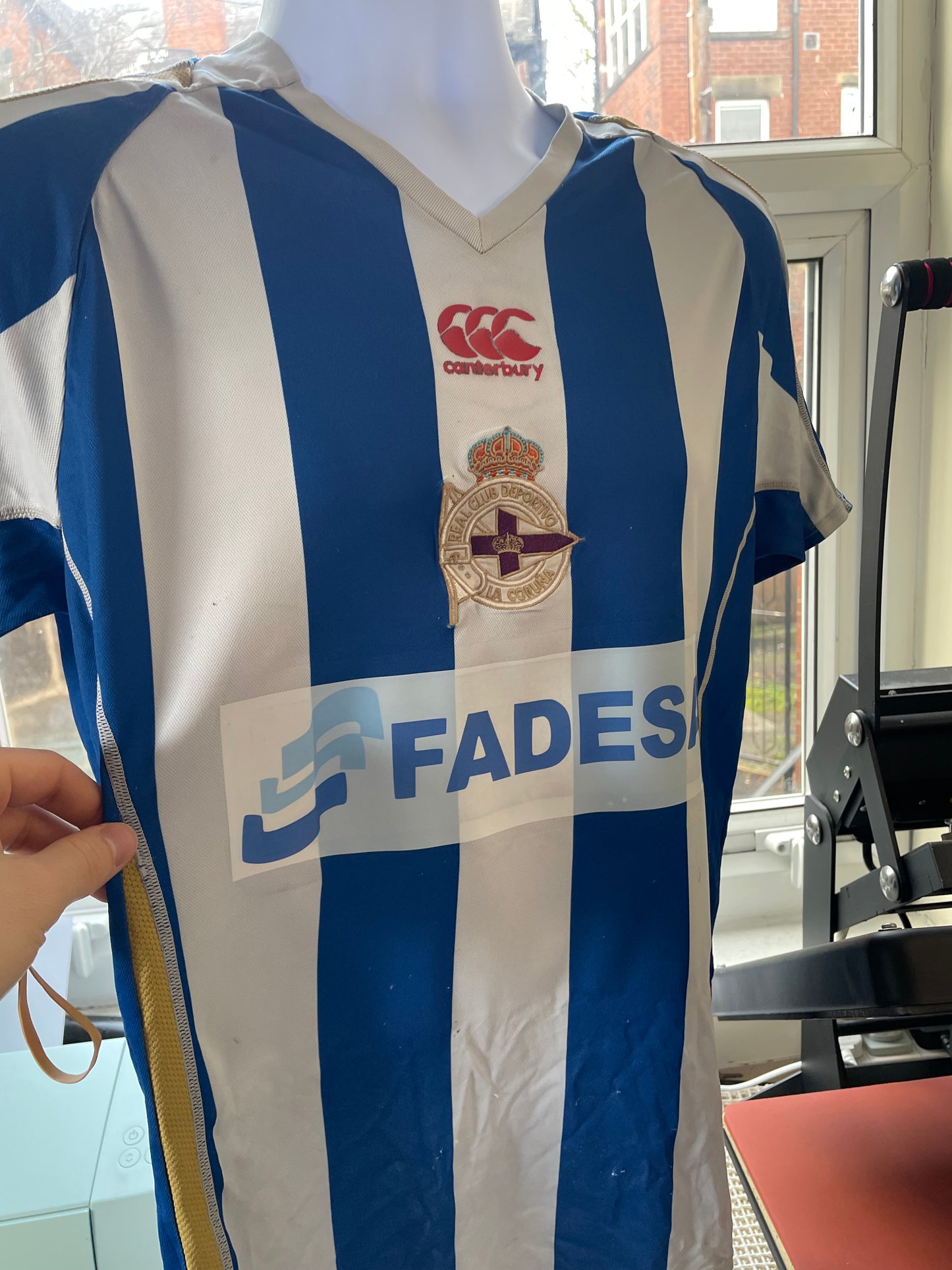 Deportivo 2007/08 home shirt