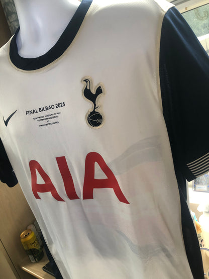 Tottenham Hotspur 2024/25 Home Shirt Winners 25 Europa League Final