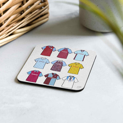 Burnley Retro Shirts Memorabilia Football Coaster