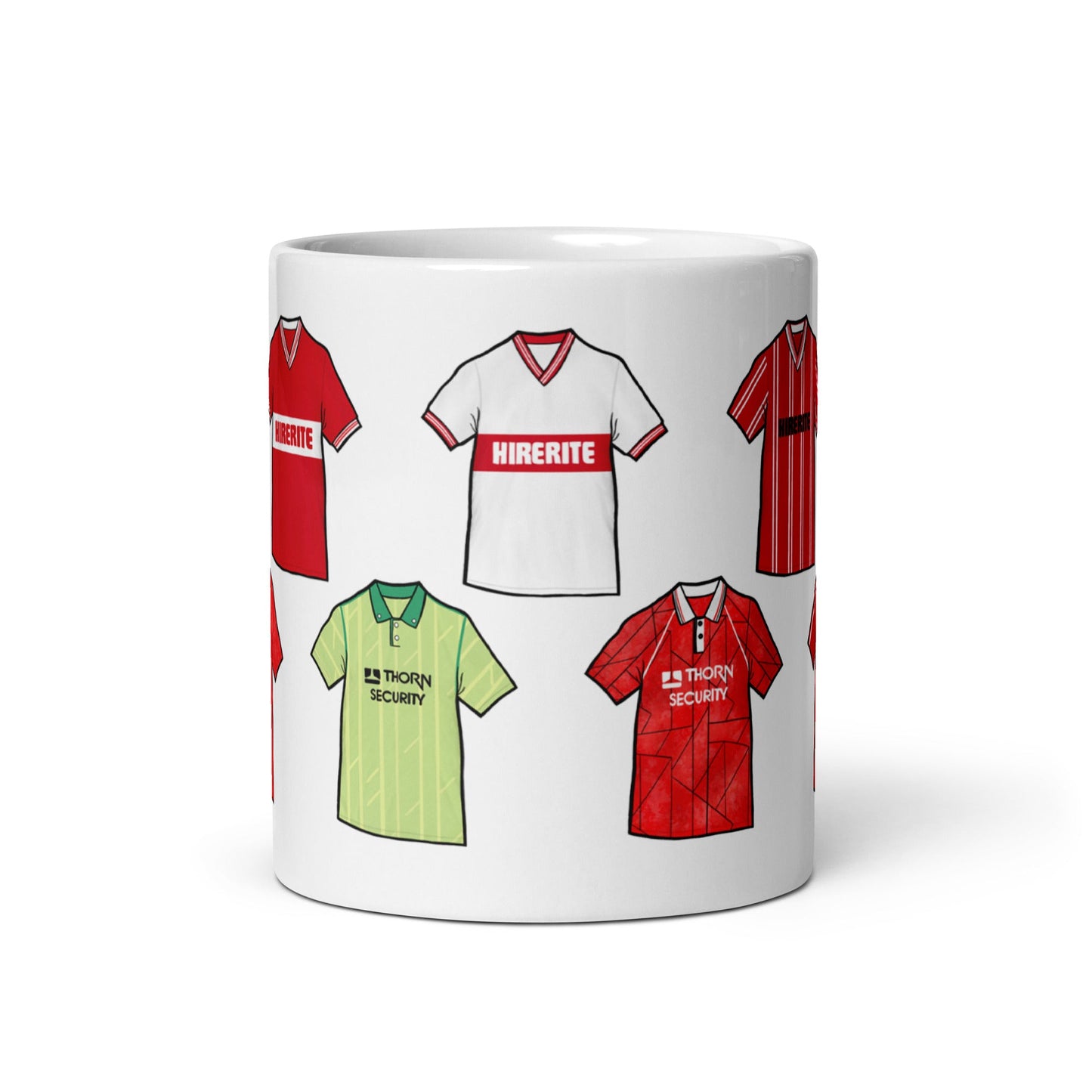 Bristol City Retro Shirts Ceramic Football Mug