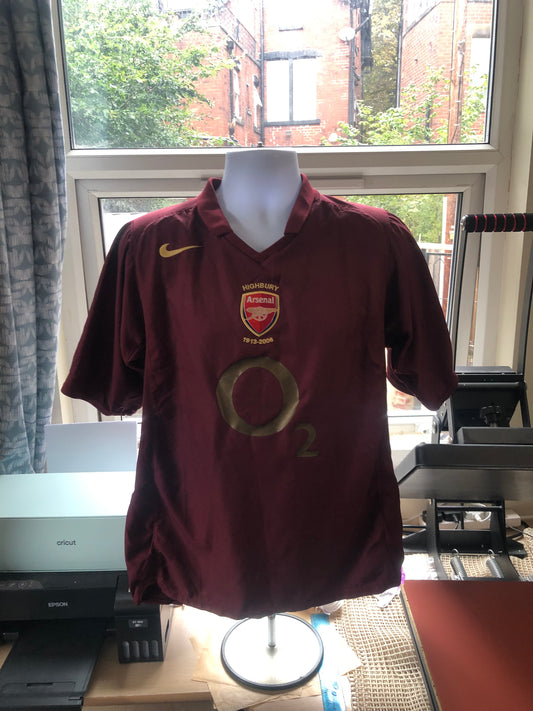 Arsenal 2005/06 Home Shirt Henry 14