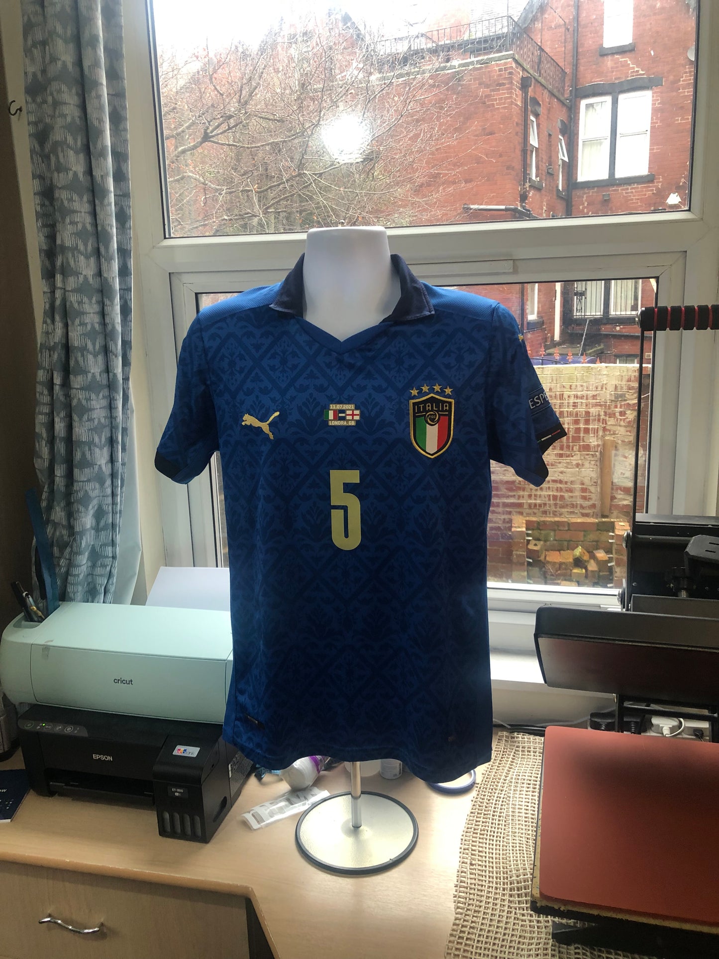 Italy Euro 2020 Home Shirt, Locatelli 5