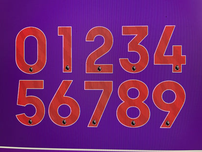 Premier league 2023-2026 Nameset, choose any name, number and colour