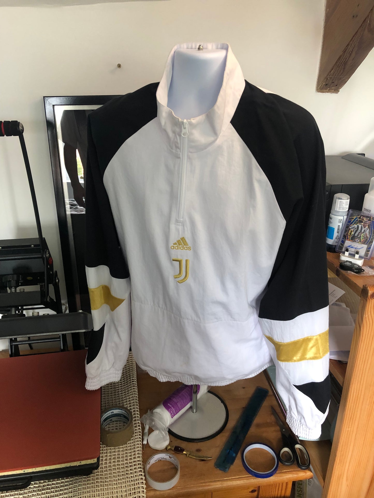 Juventus Adidas Quarter Zip Jacket