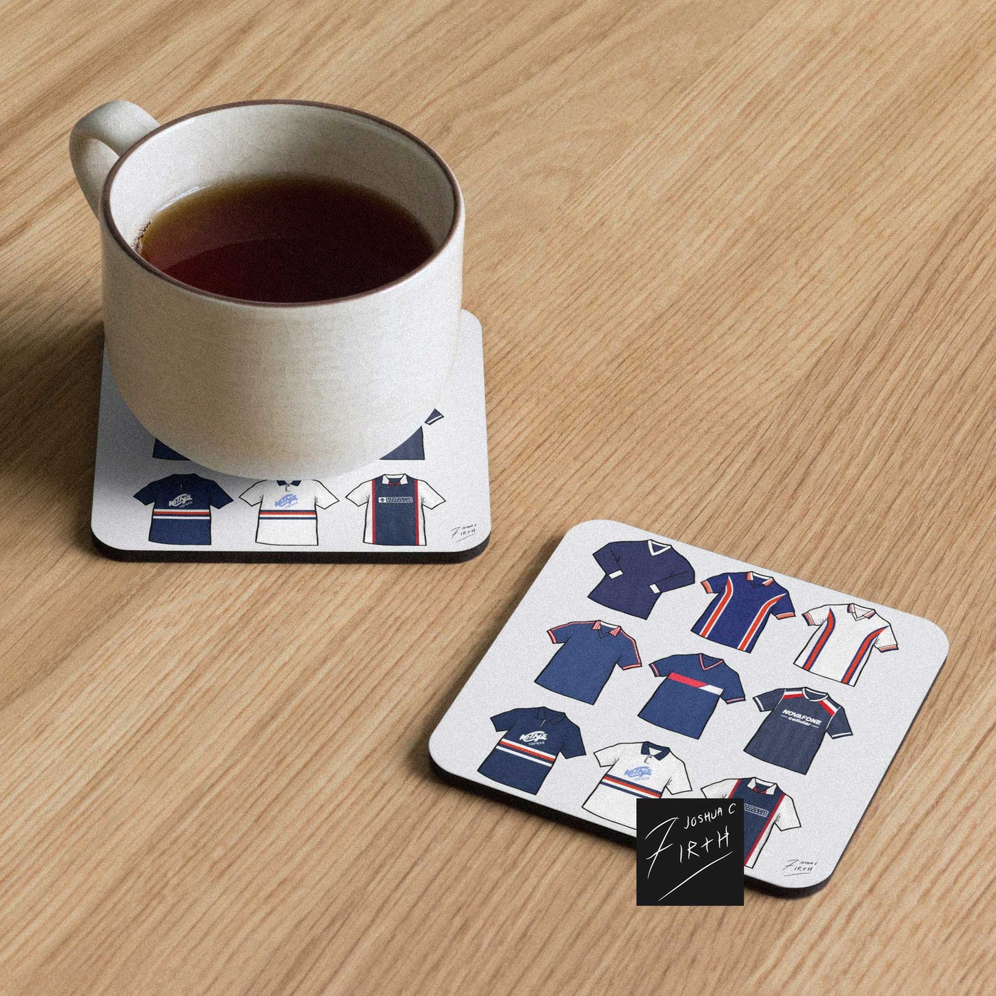 Dundee Retro Shirts Memorabilia Football Coaster