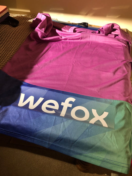 Wefox Vinyl Heat Transfer Football Shirt Sponsor