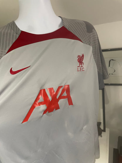 Liverpool AXA pre match training shirt