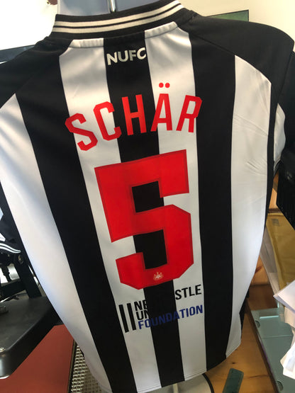 Newcastle United 2023/24 Schar 5 Champions League Home Shirt
