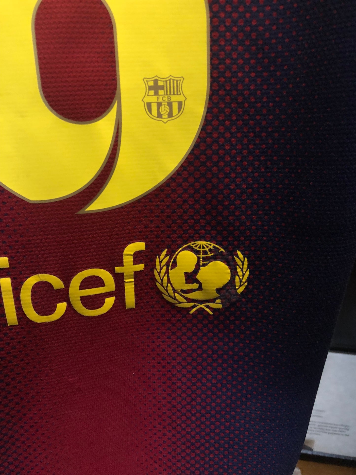Barcelona 2012/13 Home Shirt Iniesta 8