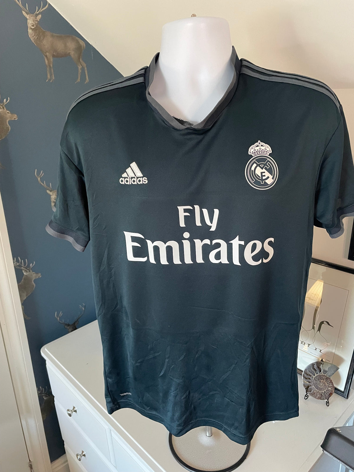 adidas Real Madrid 2017/18 Away Football Shirt
