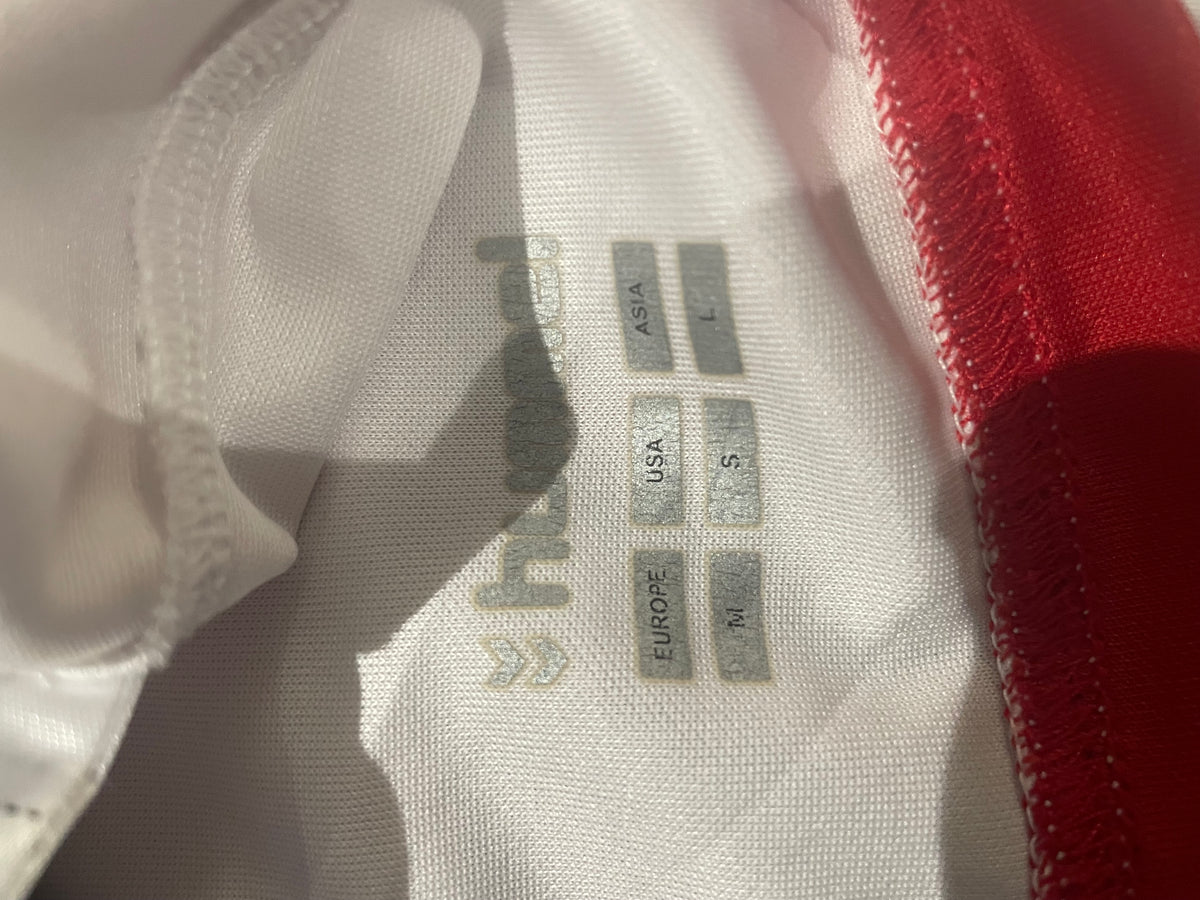 Hummel Denmark 2016/17 away shirt