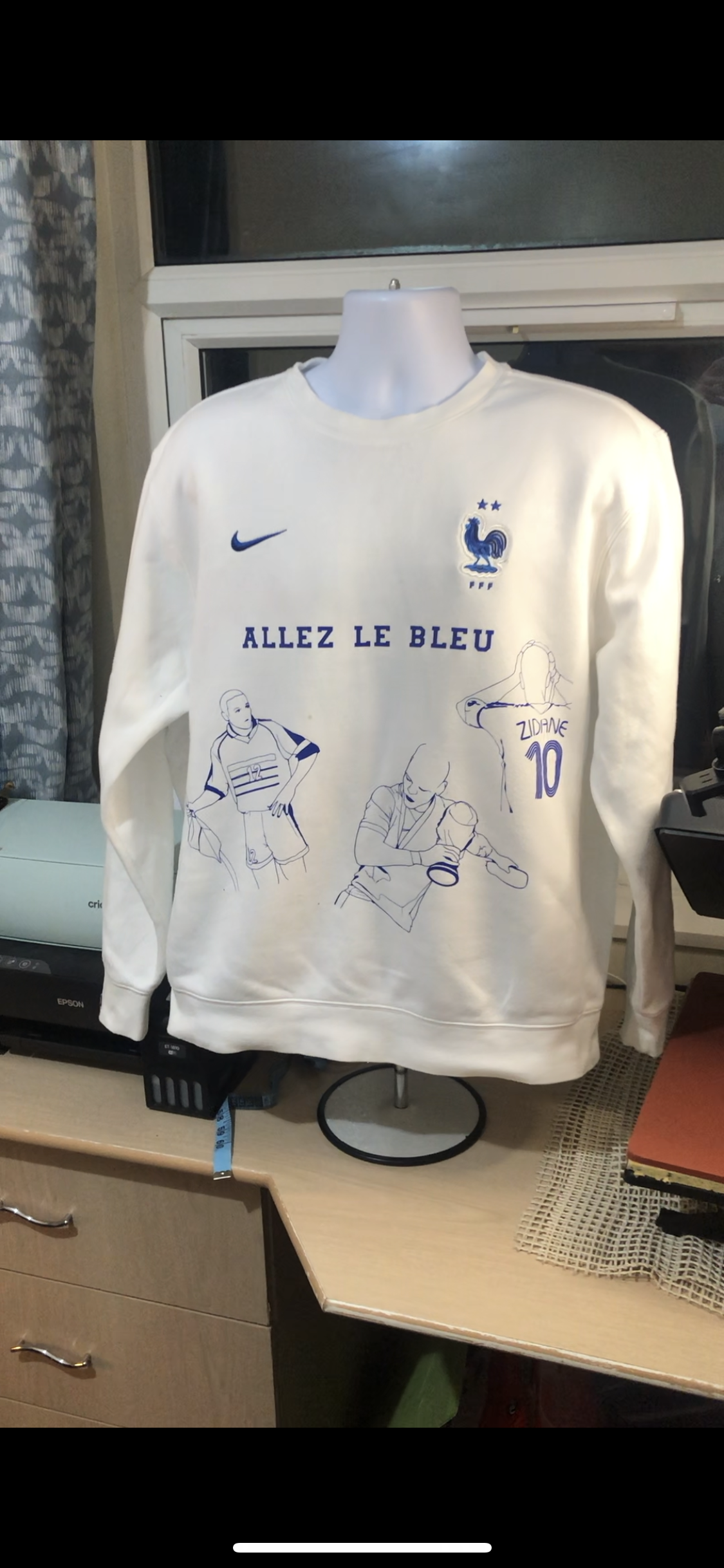 France National Team Football Sweatshirt Customised