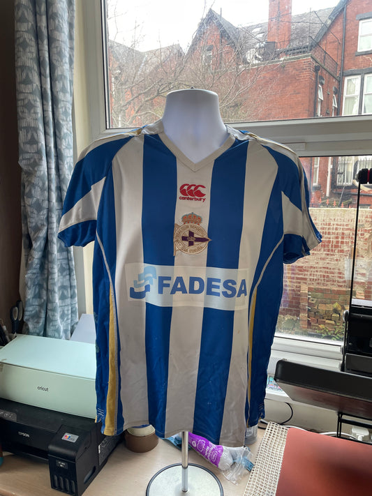 Deportivo 2007/08 home shirt
