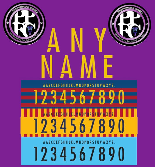 Barcelona 2015/16 Nameset choose any name number colour
