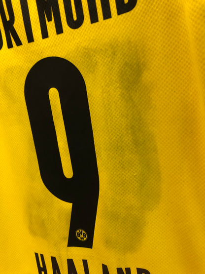 Borussia Dortmund 2021/22 Home Shirt, Haaland 9