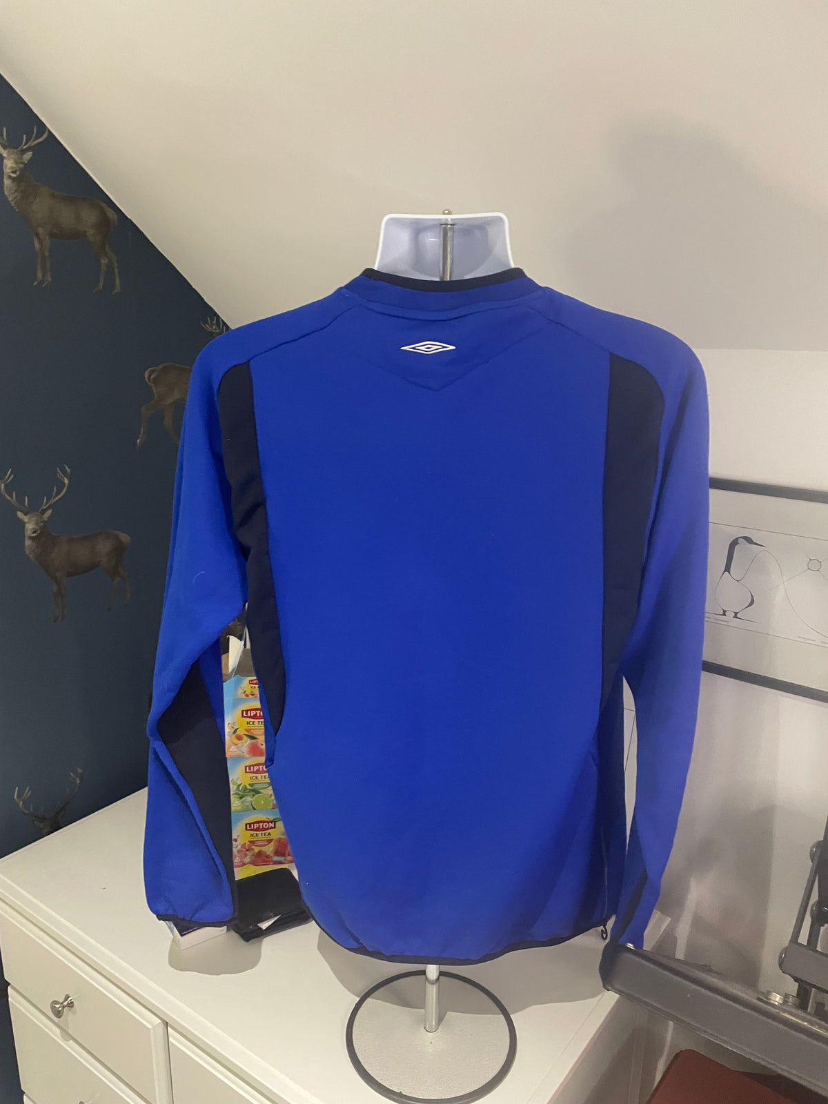 Retro Everton training jumper