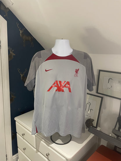 Liverpool AXA pre match training shirt