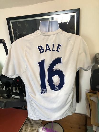 Tottenham Hotspur 2007/08 home shirt, Bale 16. 125 year anniversary shirt