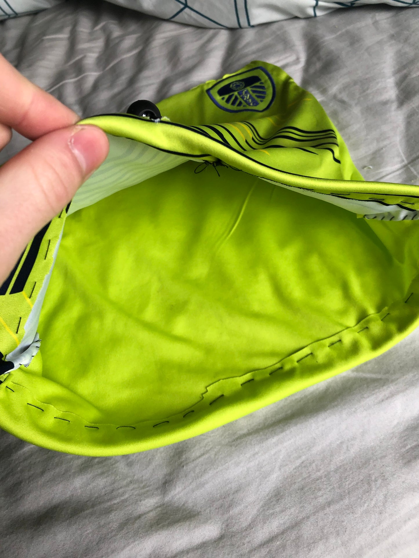 Retro Leeds United Boot Bag