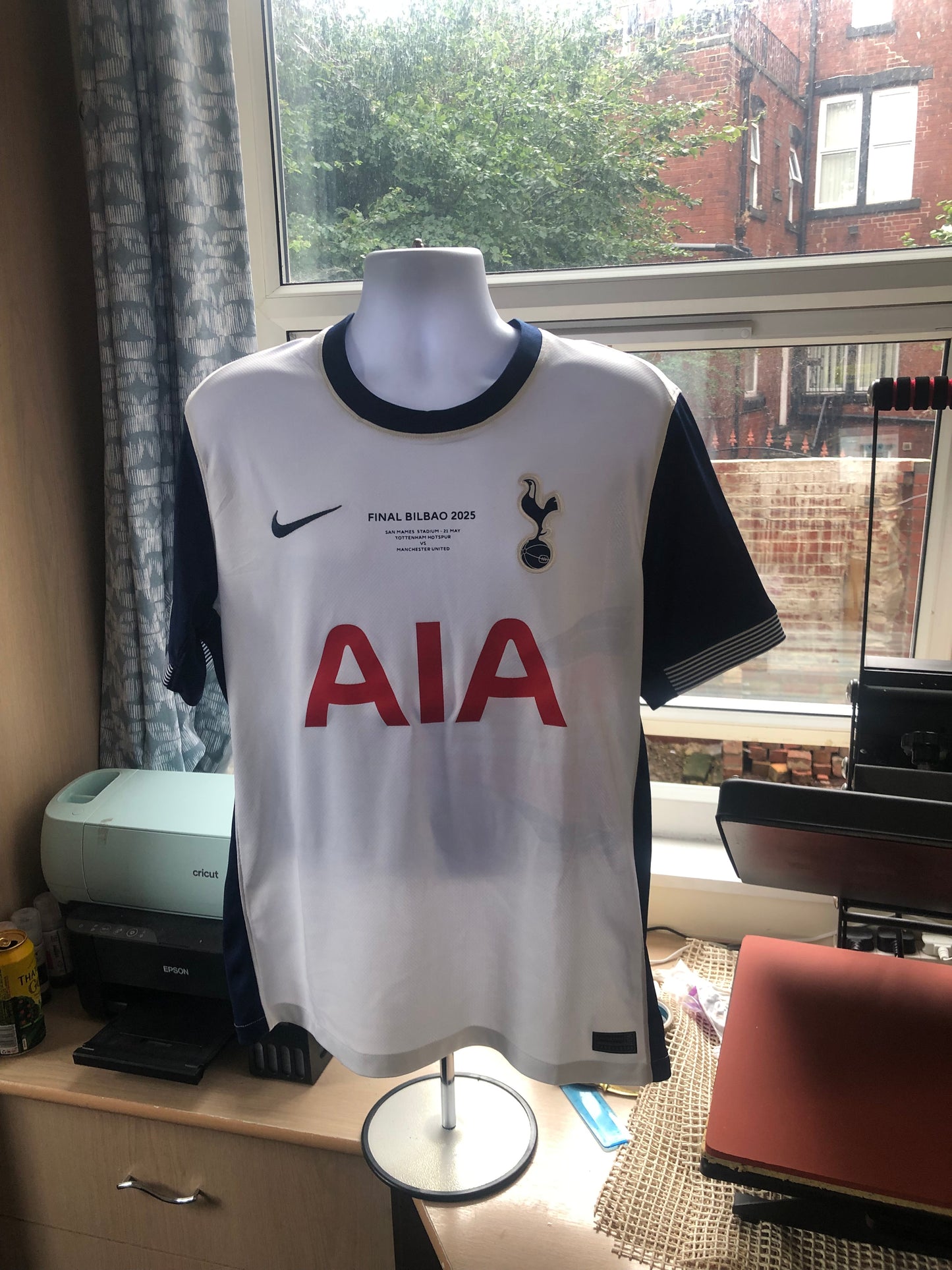 Tottenham Hotspur 2024/25 Home Shirt Winners 25 Europa League Final