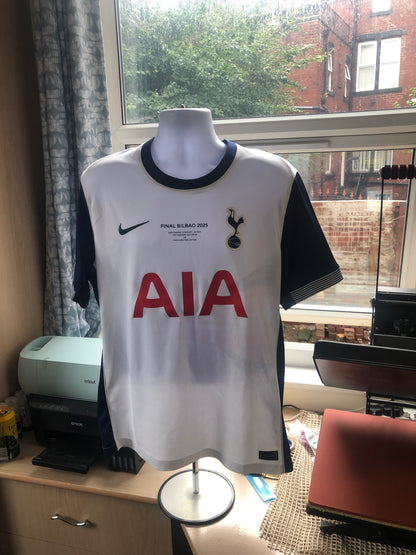 Tottenham Hotspur 2024/25 Home Shirt Winners 25 Europa League Final