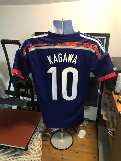 Japan 2014 World Cup Home Shirt Kagawa 10