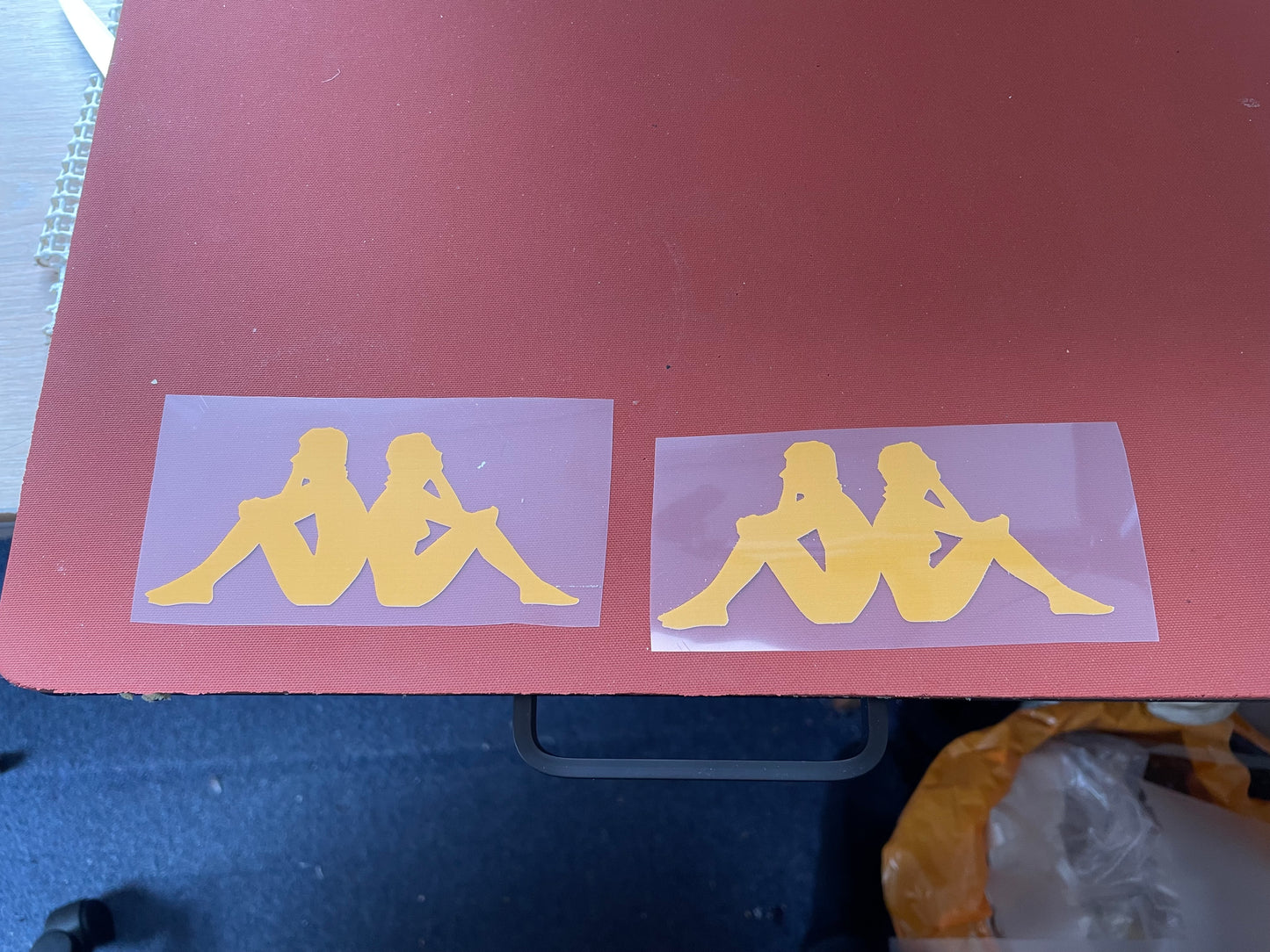 Kappa Replacement Heat Transfer Football Logos For Football Shirt