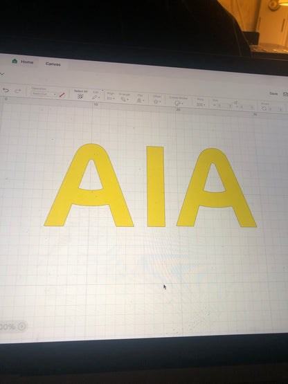AIA Football Shirt heat Transfer