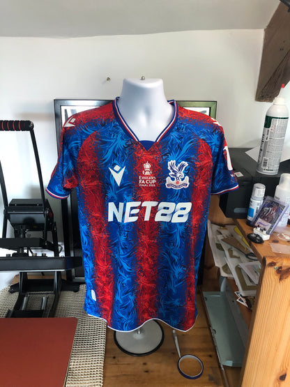 Crystal Palace 2024/25 Home Shirt, Winners 25 FA Cup Final shirt