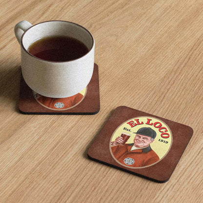 Marcelo Bielsa Leeds Legend El Loco Beer Coaster