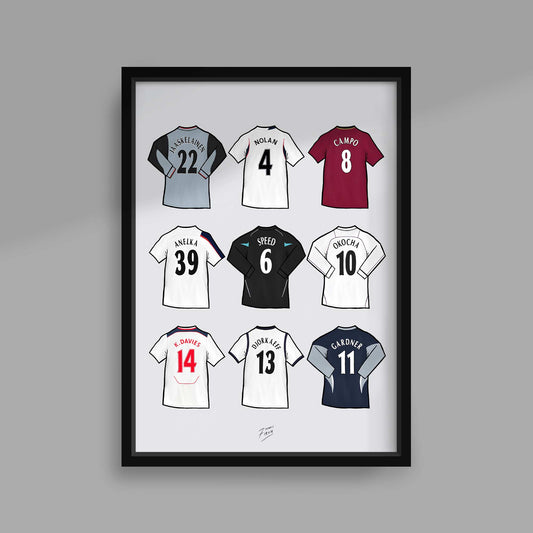 Bolton Legends Shirts Football Print